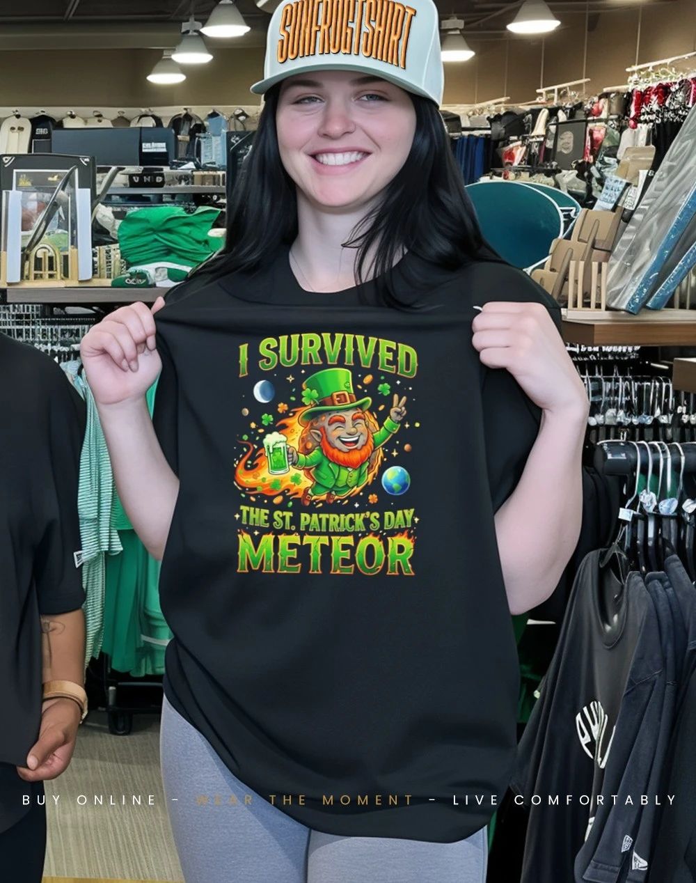 I Survived The St Patrick’s Day Meteor 2026 shirt