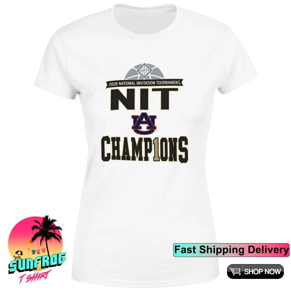 Auburn Tigers 2026 Division I Men’s Basketball NIT Champions shirt