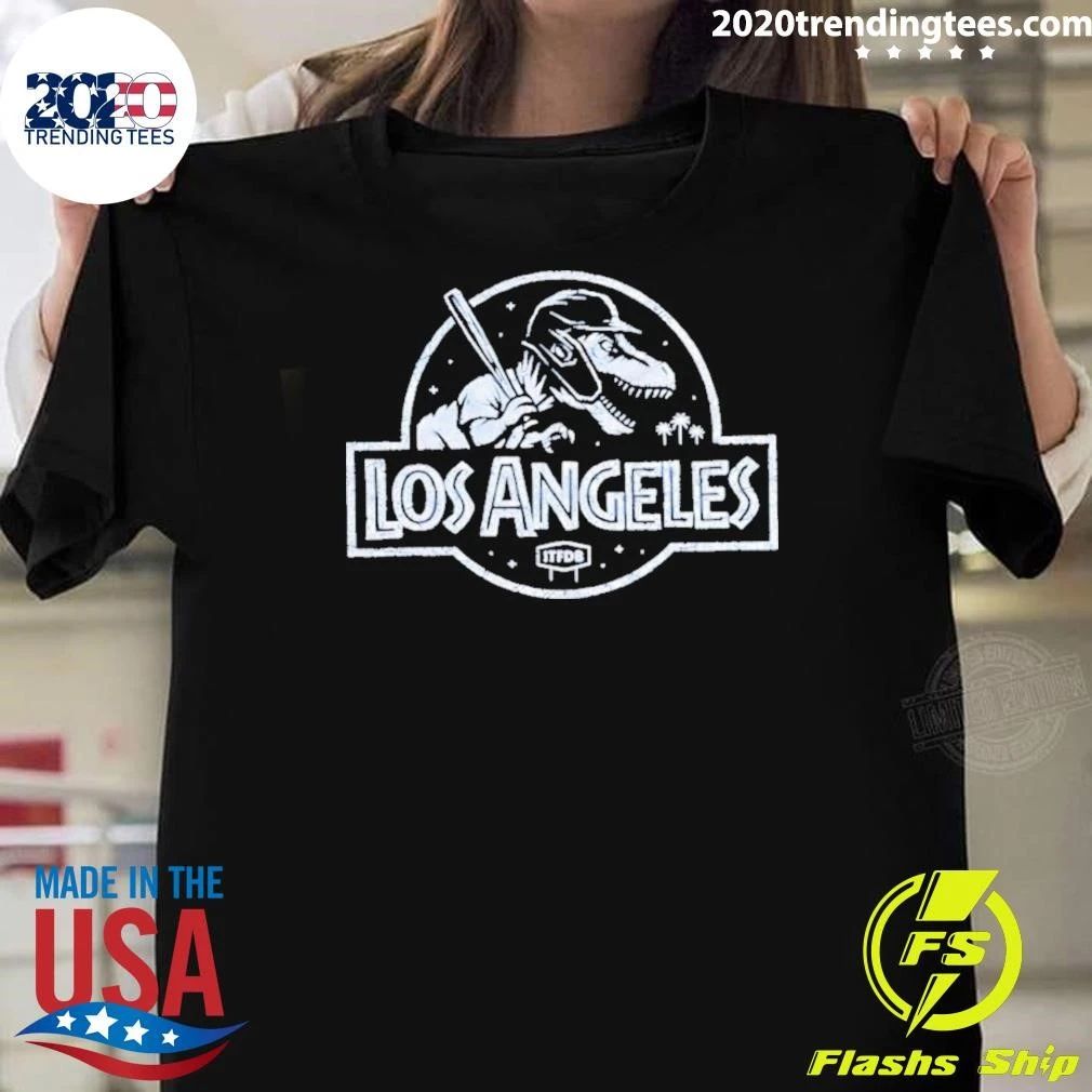 Los Angeles Dodgers Los Angeles Dinosaurs Shirt