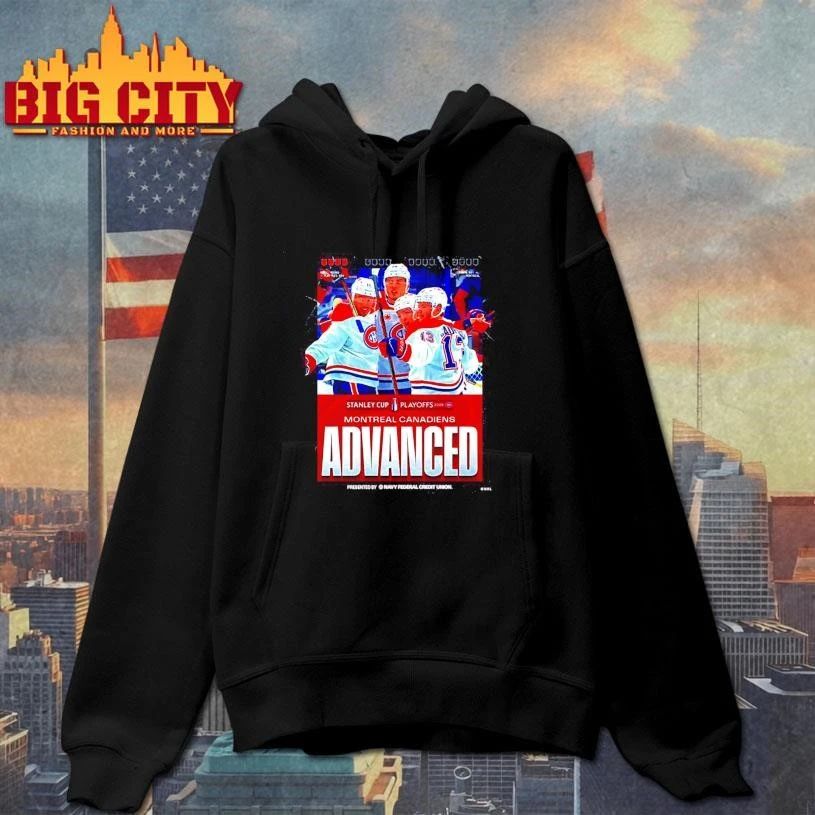 Premium Montreal Canadiens Advanced 2026 NHL Stanley Cup Playoffs poster shirt