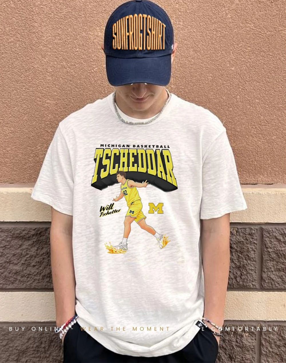 Will Tschetter Michigan Wolverines Tscheddar graphic shirt