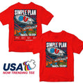 Simple Plan Announce ‘Bigger Than You Think’ UK & EU Tour 2026 Two Sided Shirt