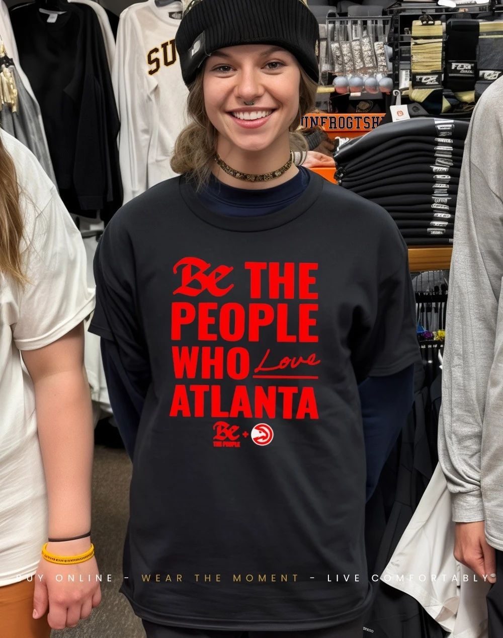 Atlanta Hawks Be The People Who Love Atlanta Shirt