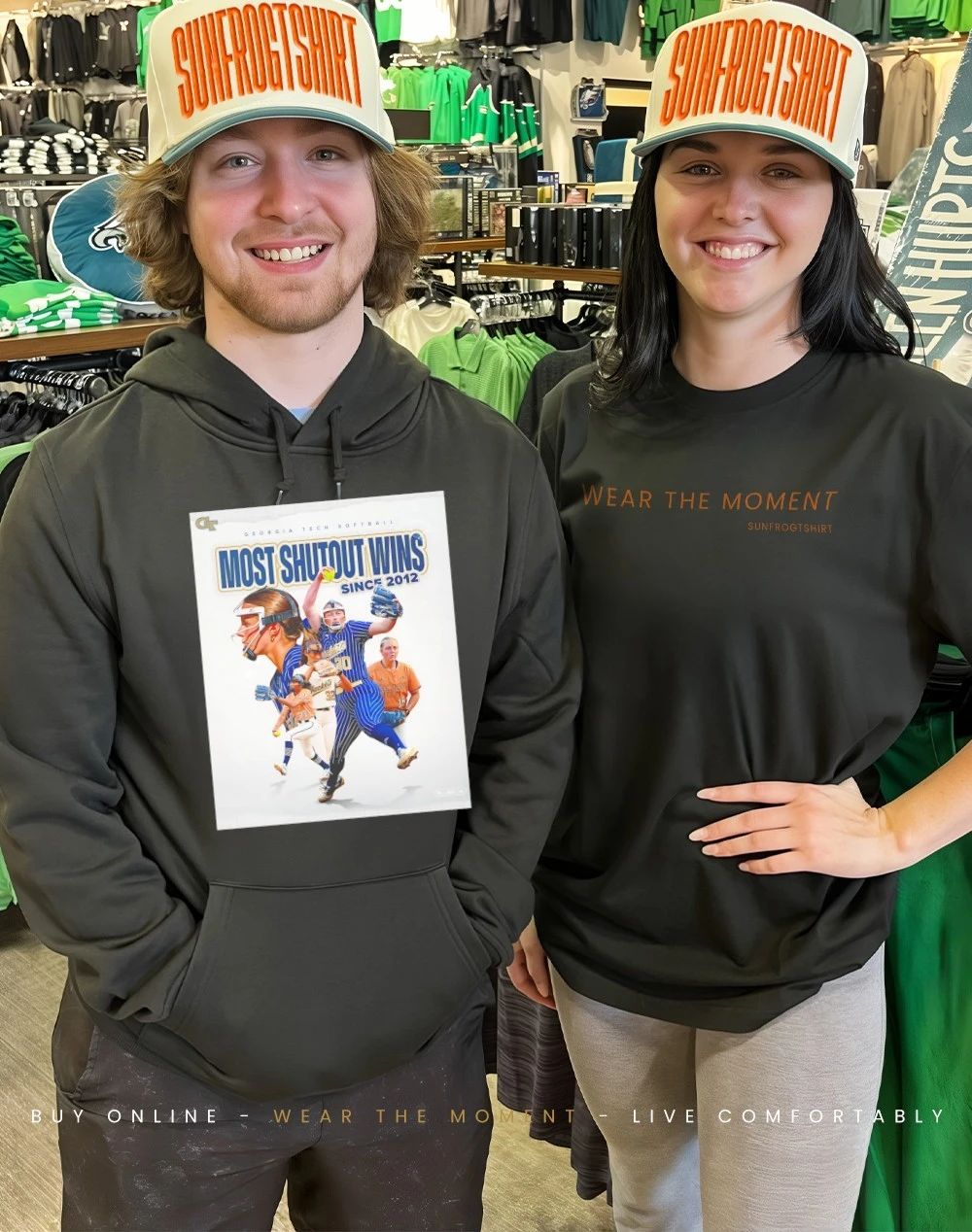 Georgia Tech Yellow Jackets softball most shutout wins since 2012 shirt