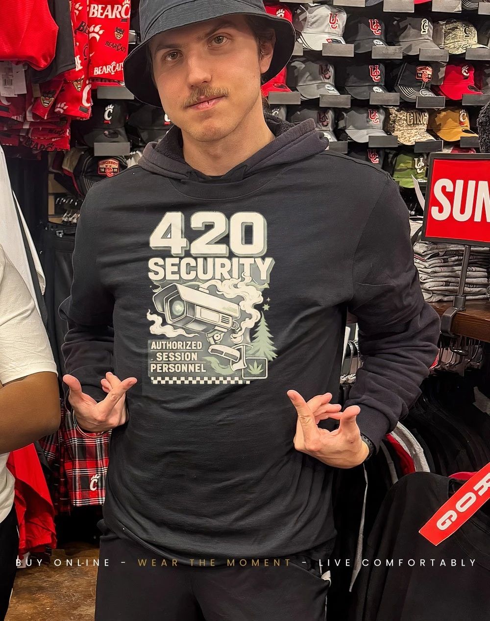 420 Security authorized session personnel shirt