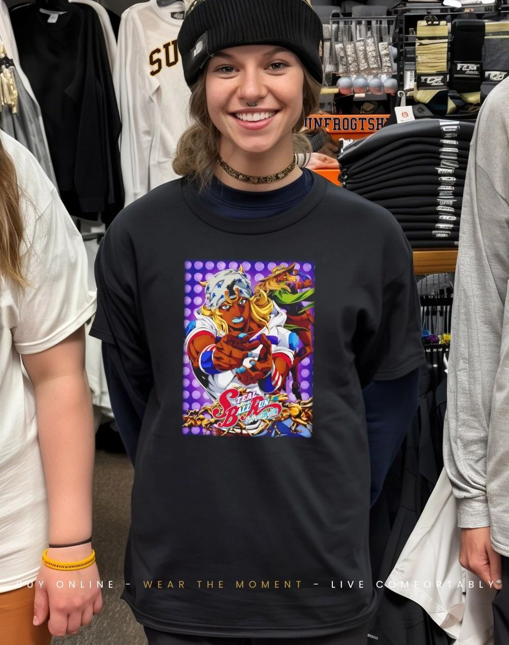 Steal Ball Run Anime graphic shirt