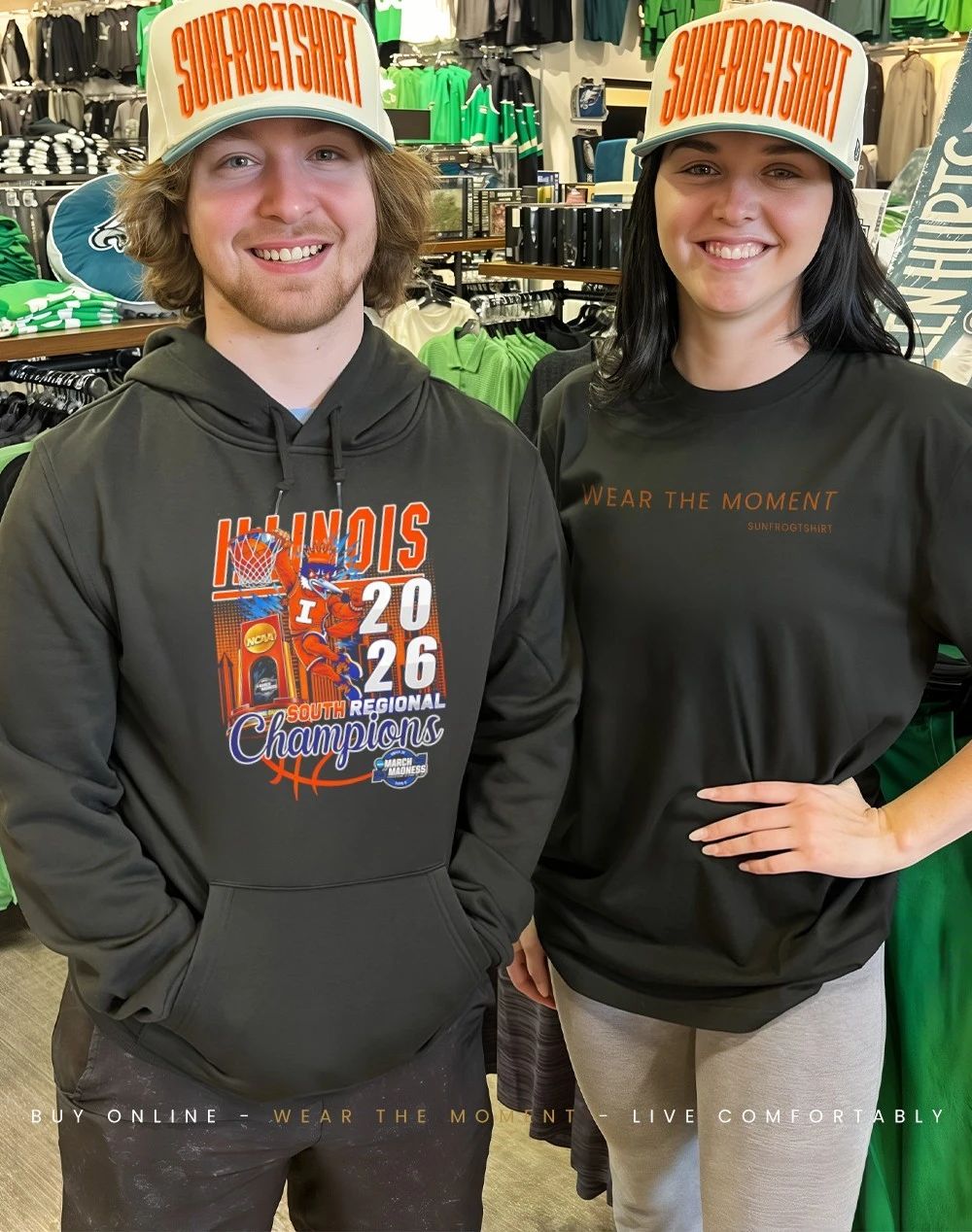 Illinois Basketball 2026 South Regional Champions Final Four shirt