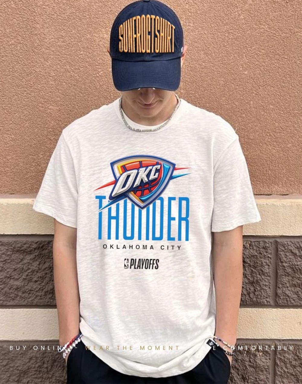 Oklahoma City Thunder 2026 NBA Playoff graphic shirt