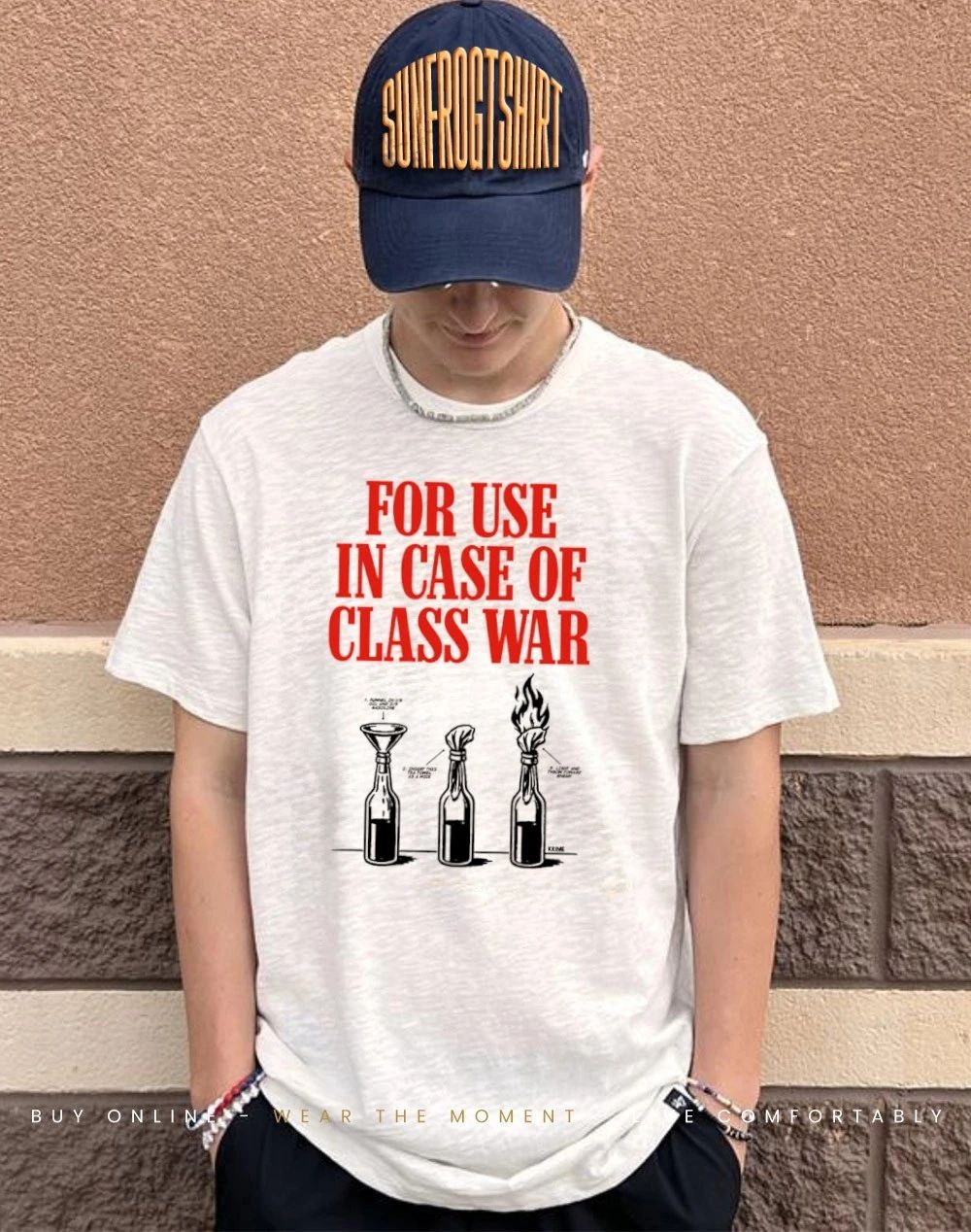 For use in case of class war shirt