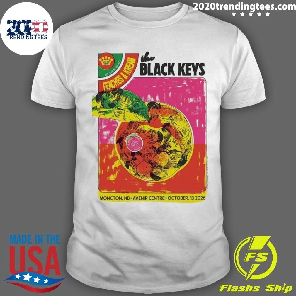 The Black Keys In Moncton NB On October 13 2026 Shirt