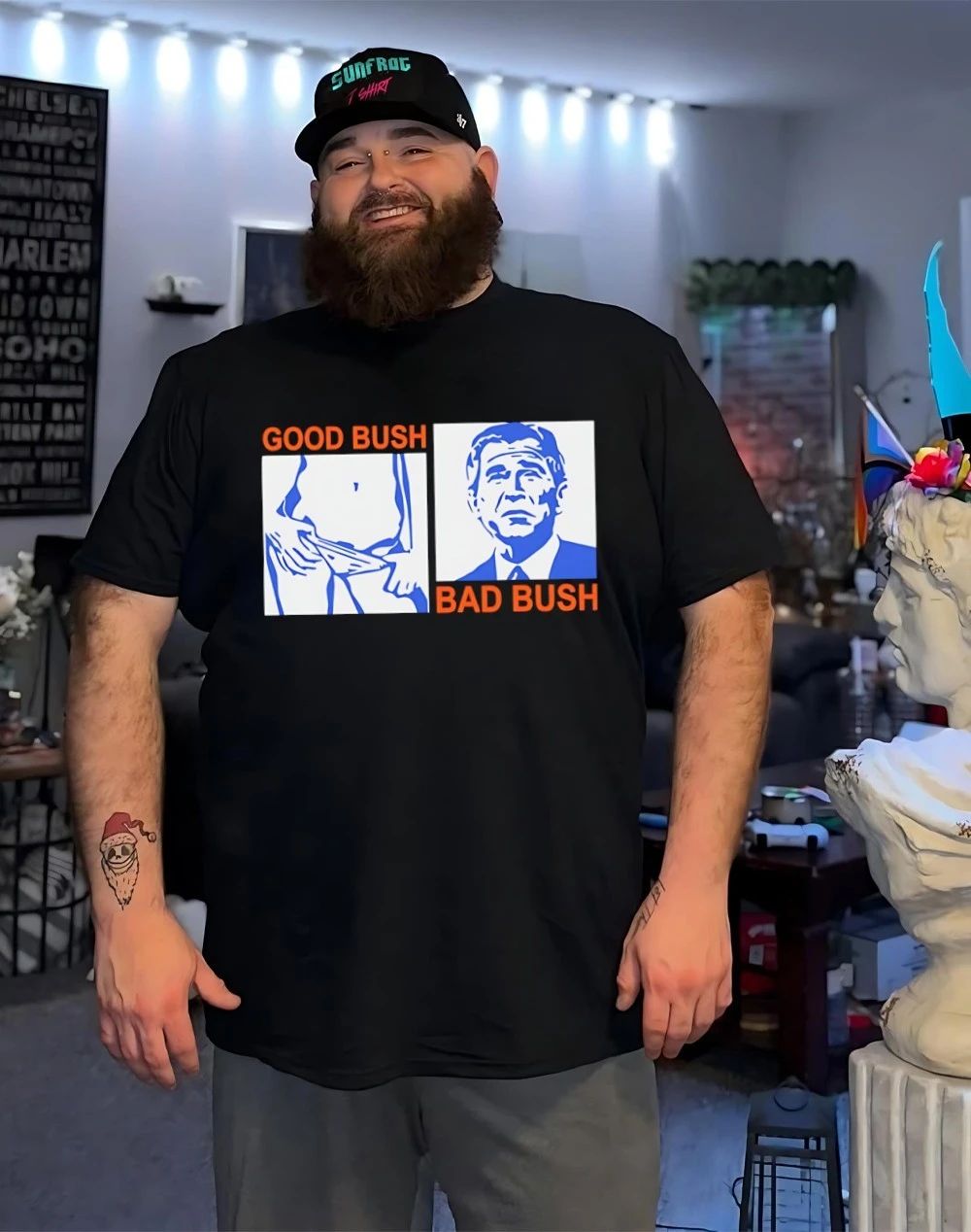 George W Bush Good Bush Bad Bush Shirt