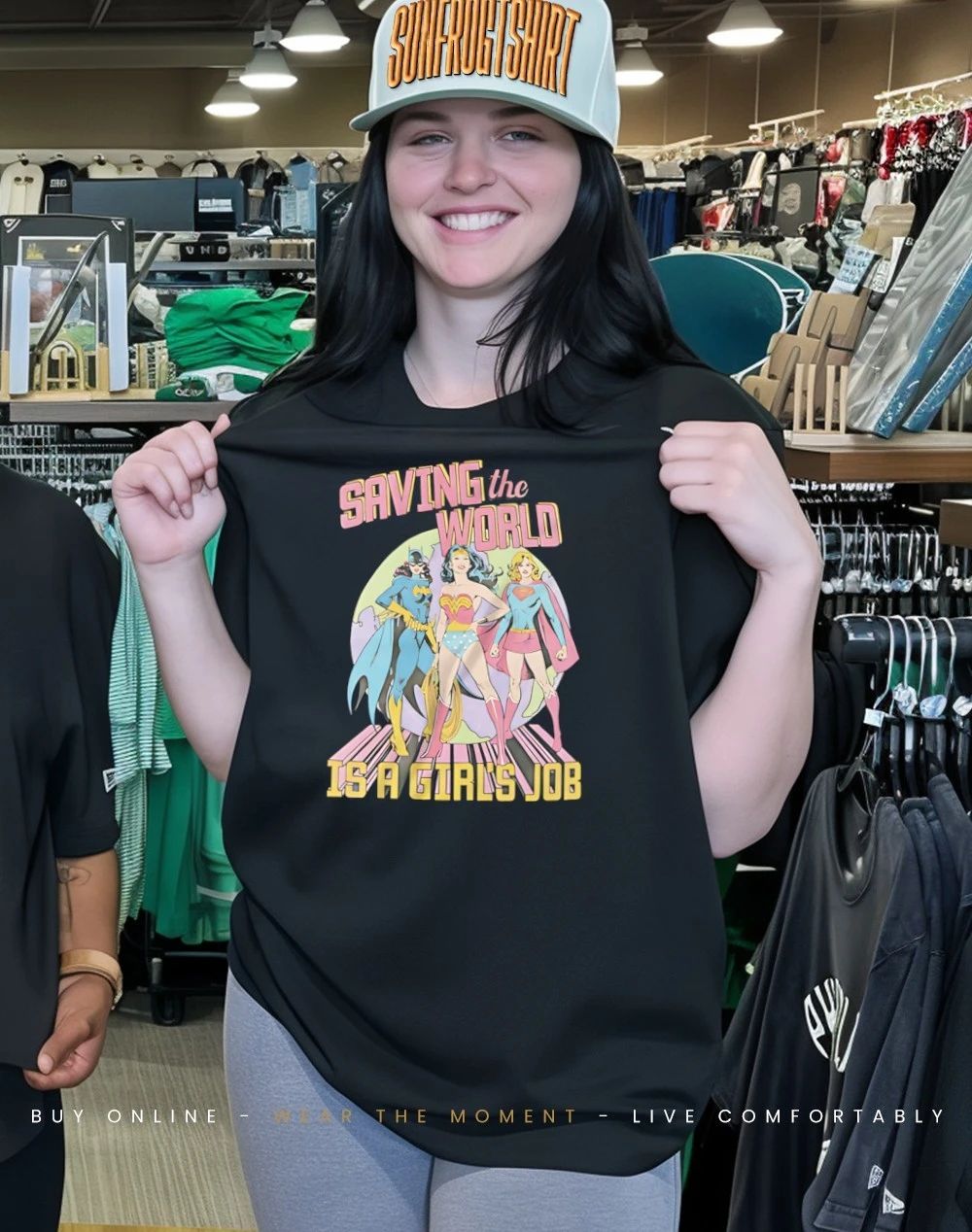 Saving The World Is A Girls Job shirt