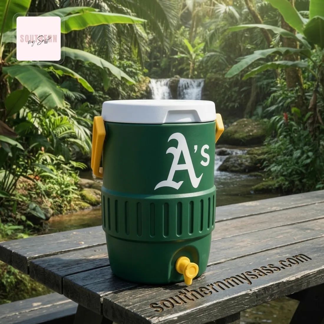 Oakland Athletics Official Logo Insulated Beverage Cooler Cup
