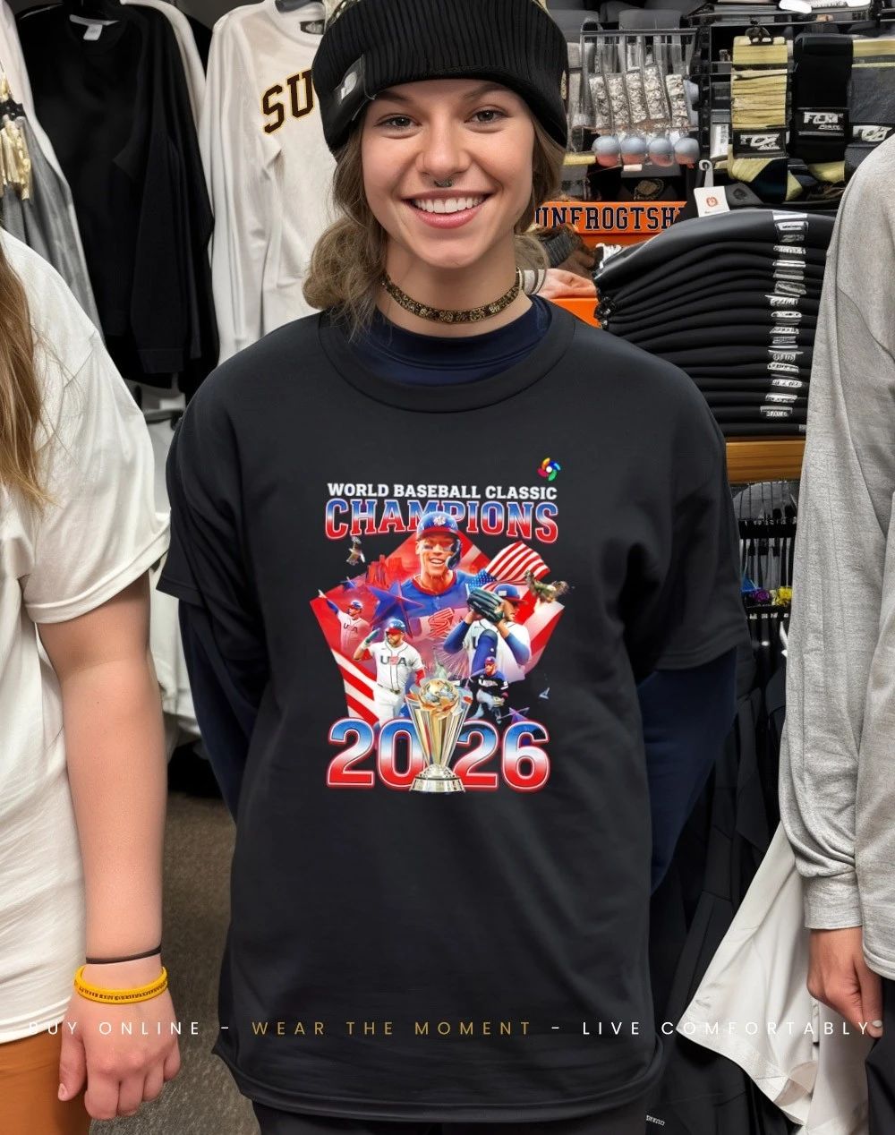 USA baseball 2026 World Baseball Classic Champions shirt