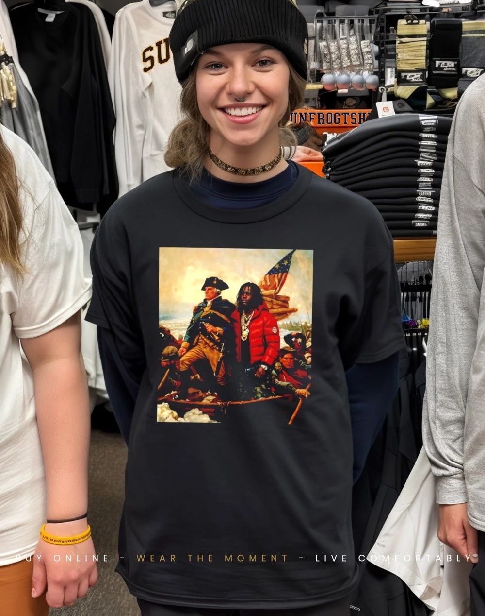 Chief Keef X Washington meme shirt