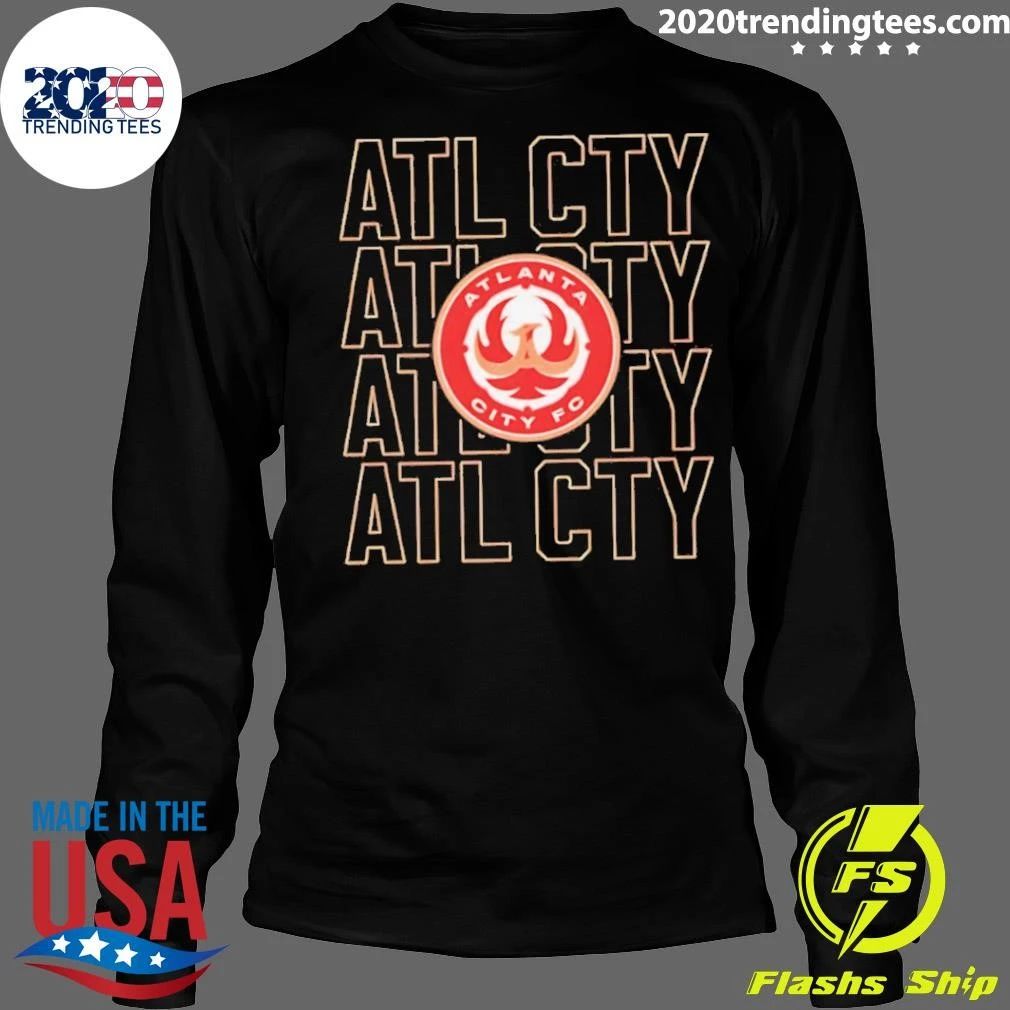 Atlanta City Fc Outline Repeat 2026 Shirt