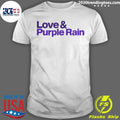 Minnesota Vikings Peace Love Purple Rain Shirt