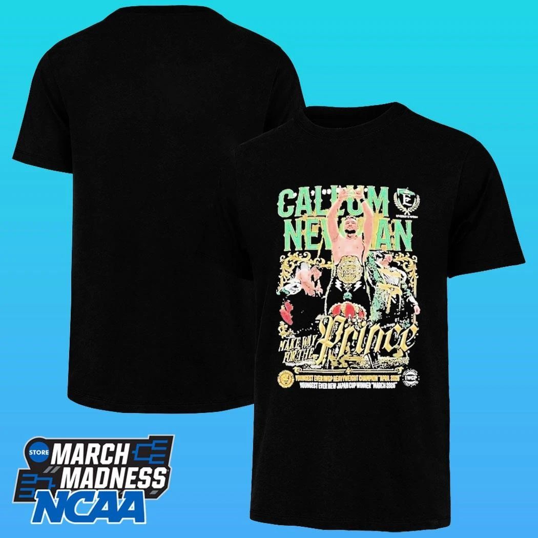 Yota Tsuji Callum Newman Make Way For The Prince Shirt