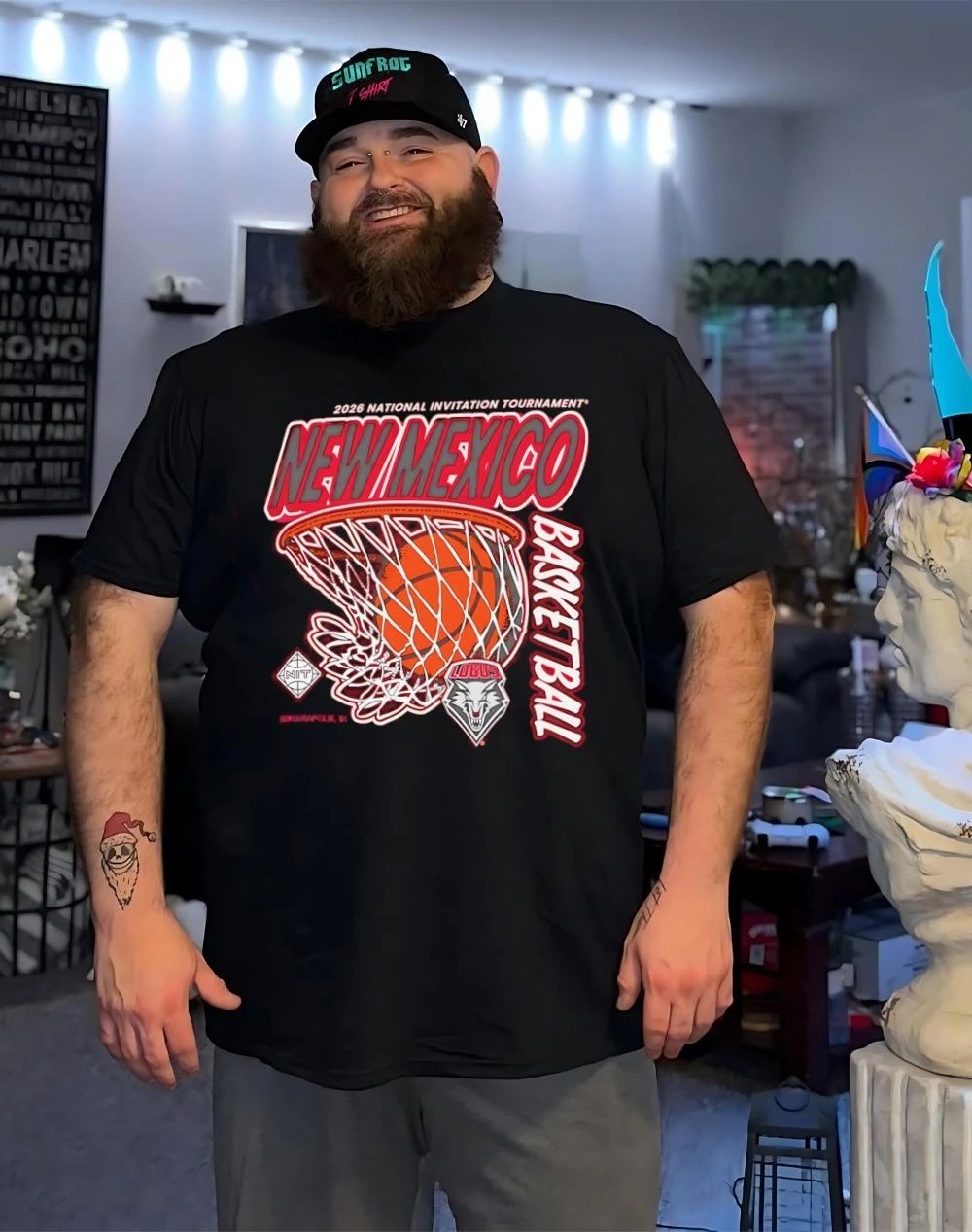 New Mexico Basketball 2026 National Invitation Tournament shirt