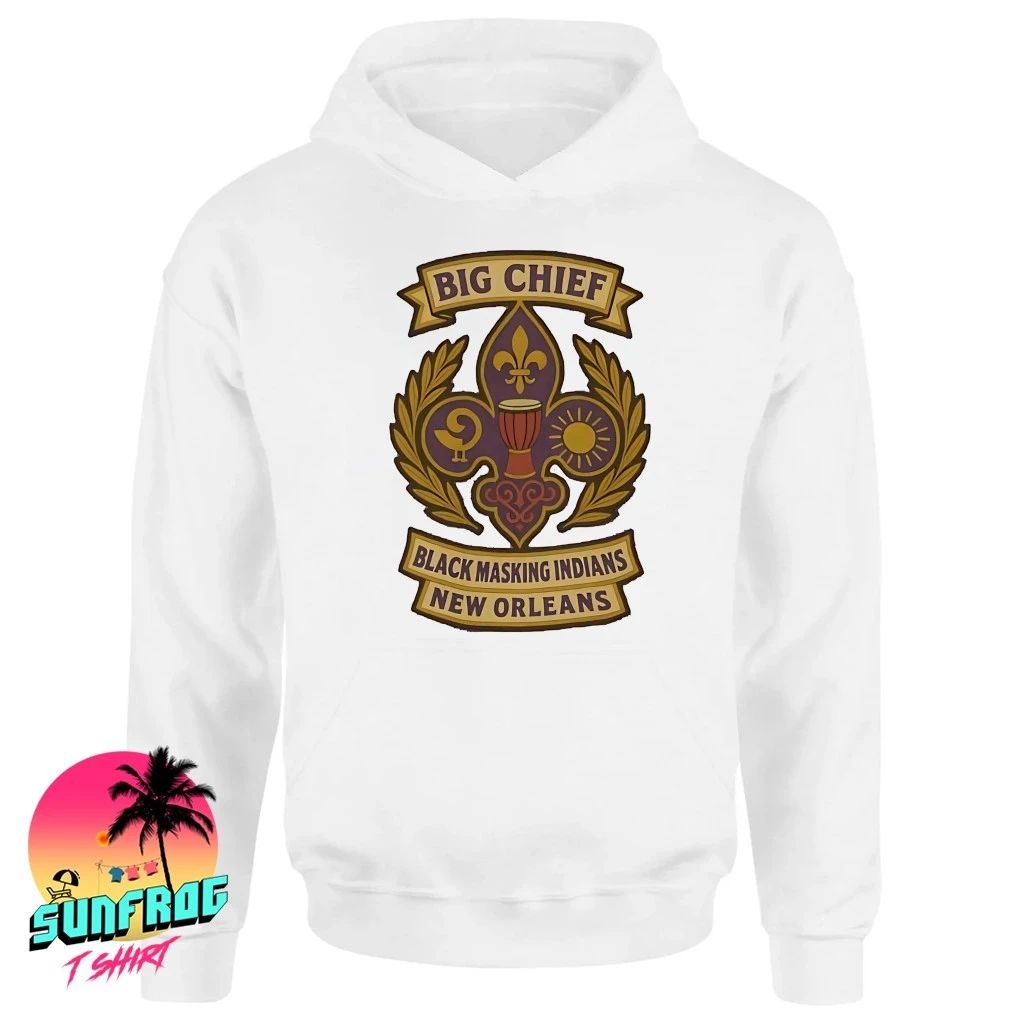 Big chief black masking Indians New Orleans shirt