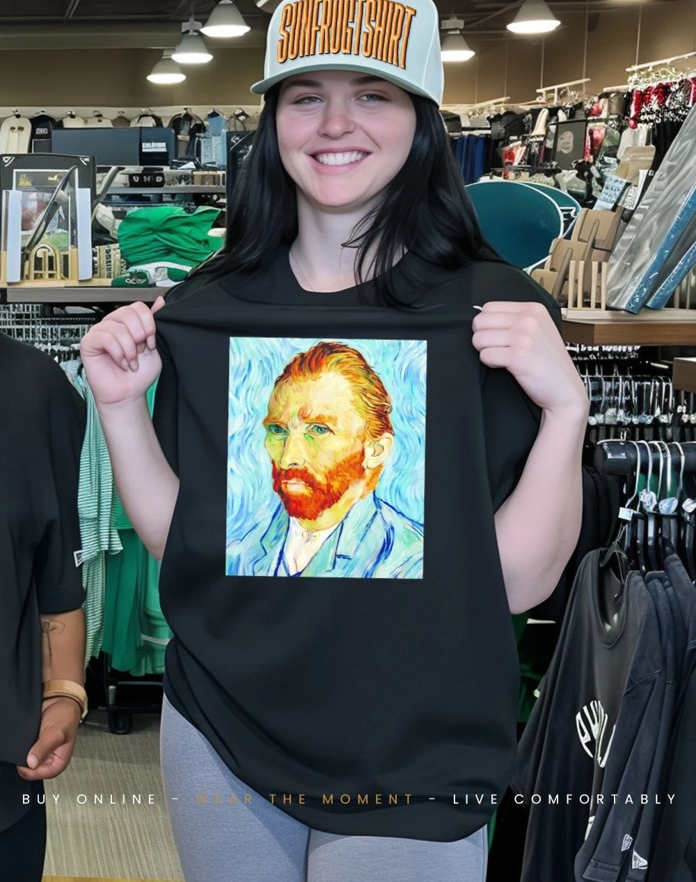 Van Gogh Self Portrait shirt