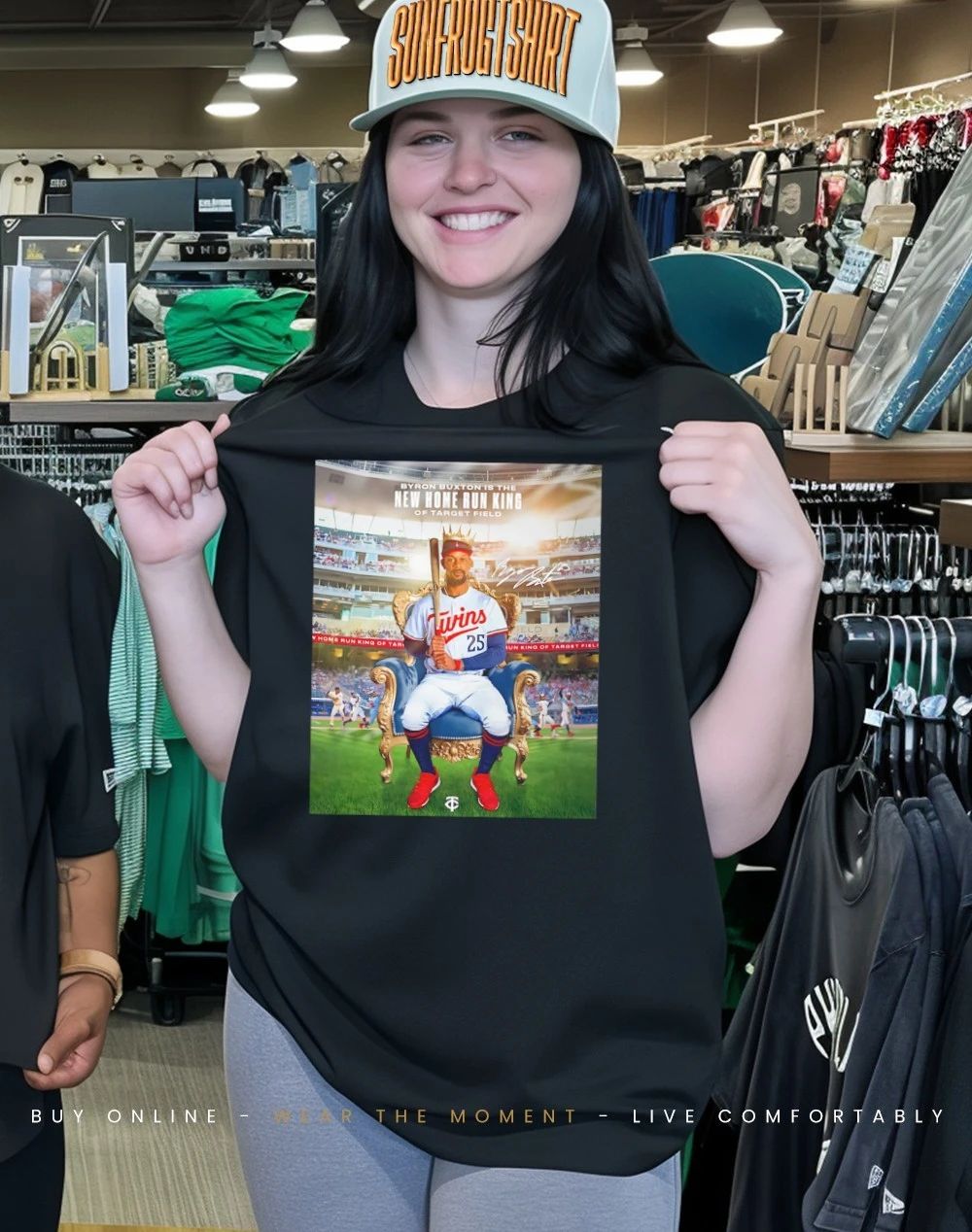 Byron Buxton is the New Home Run King of Target Field signature shirt