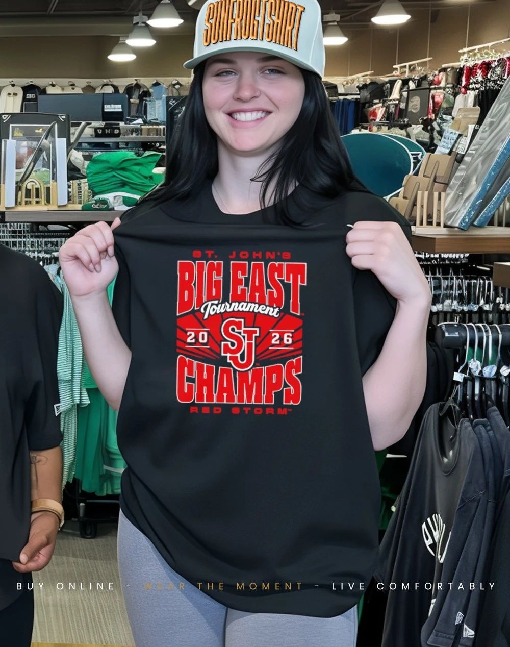 St John’s Red Storm 2026 Big East Tourney Champs shirt