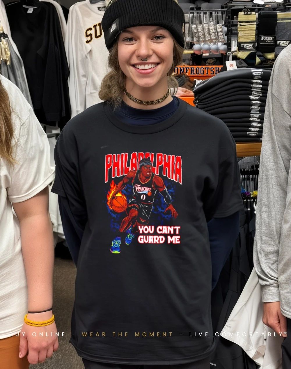 Philadelphia Basketball You Can’t Guard Me shirt