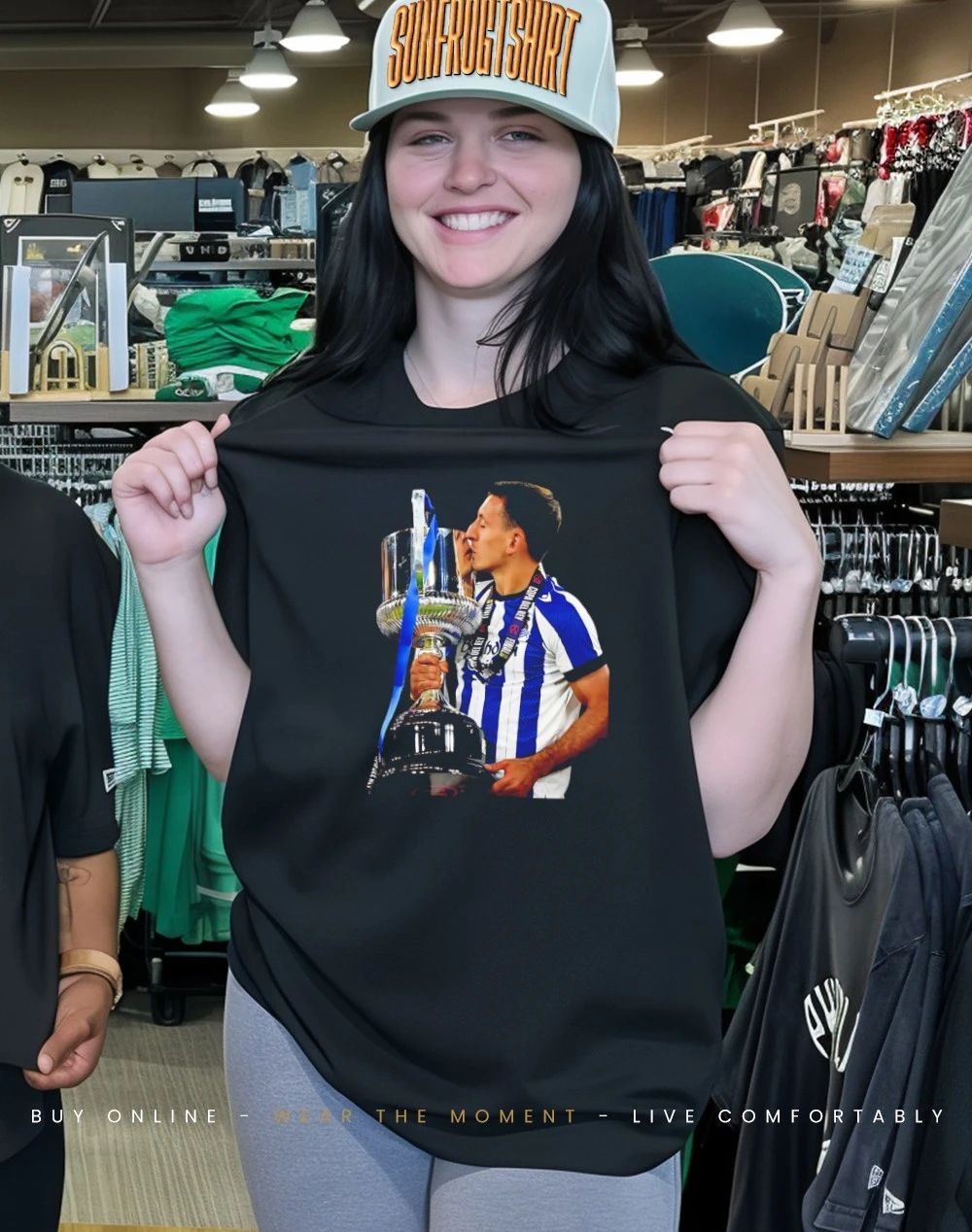 Real Sociedad 2026 Champions Mikel Oyarzabal and trophy shirt