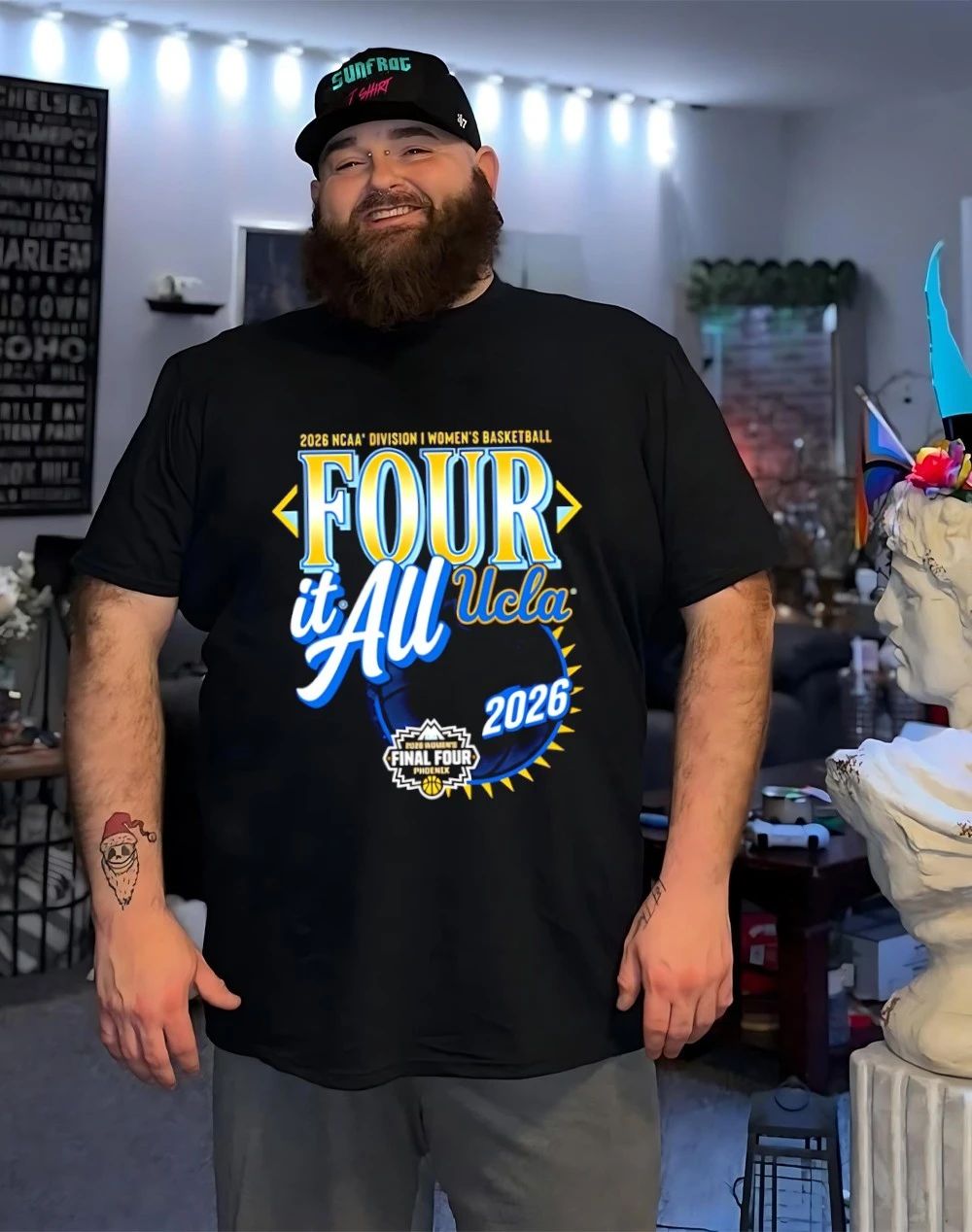 UCLA Bruins 2026 NCAA Women’s Basketball Tournament March Madness Final Four Zone Move shirt