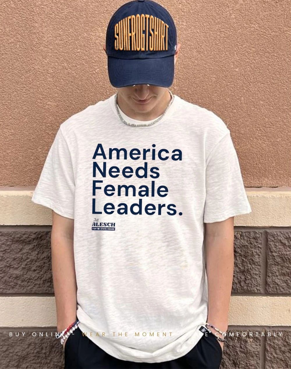 Jill Alesch America Needs Female Leaders Shirt