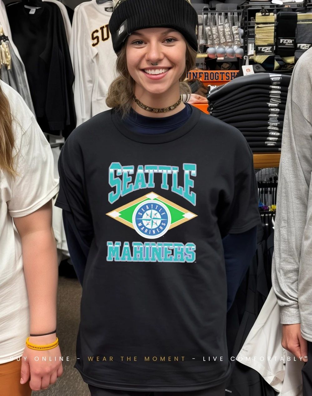 Seattle Mariners MLB 2026 Retro Diamond shirt