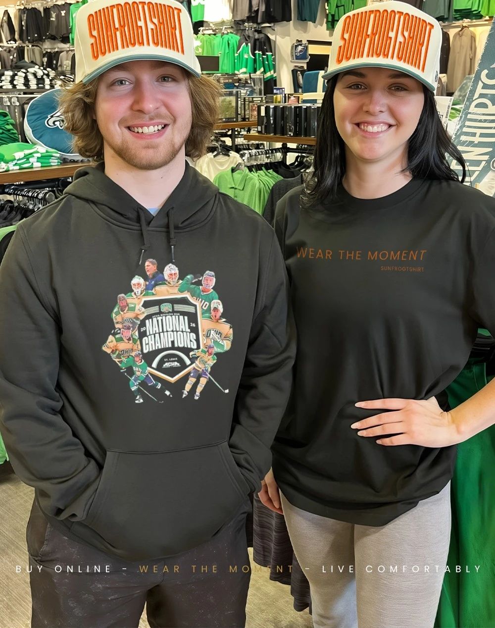 Ohio Bobcats men’s ice hockey National Champions 2026 graphic shirt