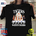 Wests Tigers Nrl 2026 Christmas Players And Signatures Shirt