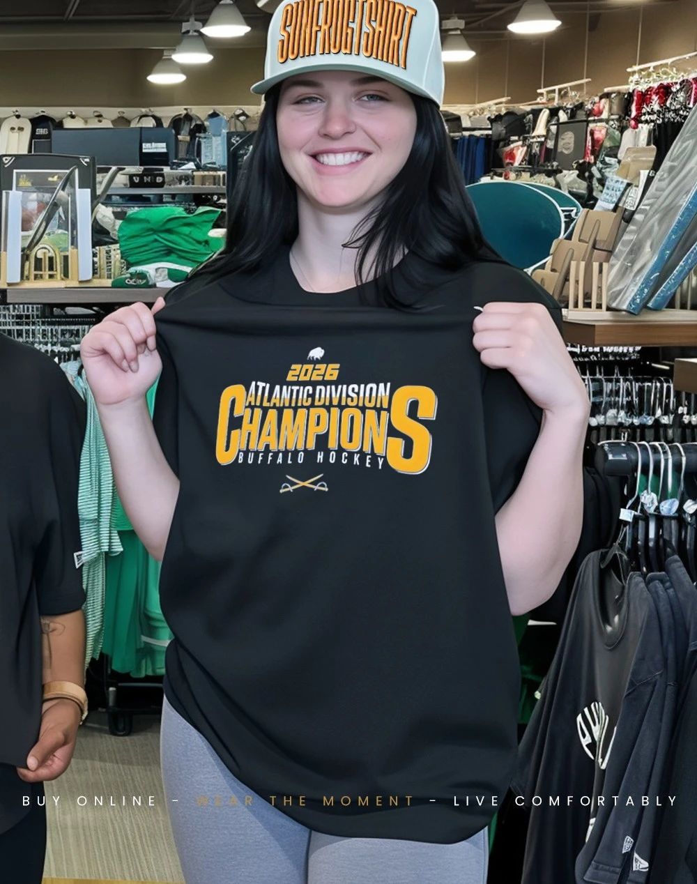 Buffalo Sabres 2026 Atlantic Division Champions classic shirt