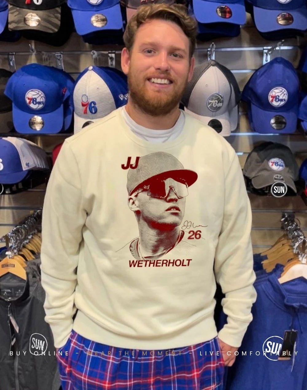 JJ Wetherholt St. Louis Cardinals signature big head shirt