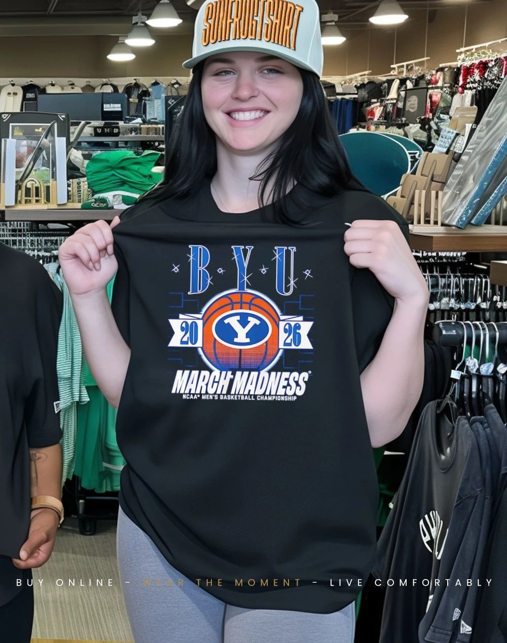 BYU Cougars MBB 2026 March Madness logo shirt