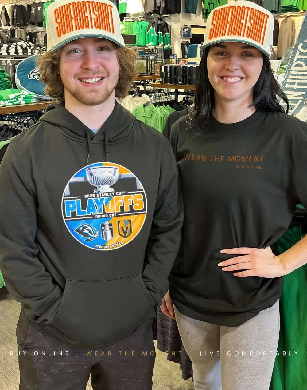 Vegas Golden Knights vs. Utah Mammoth 2026 Stanley Cup Playoffs First Round shirt