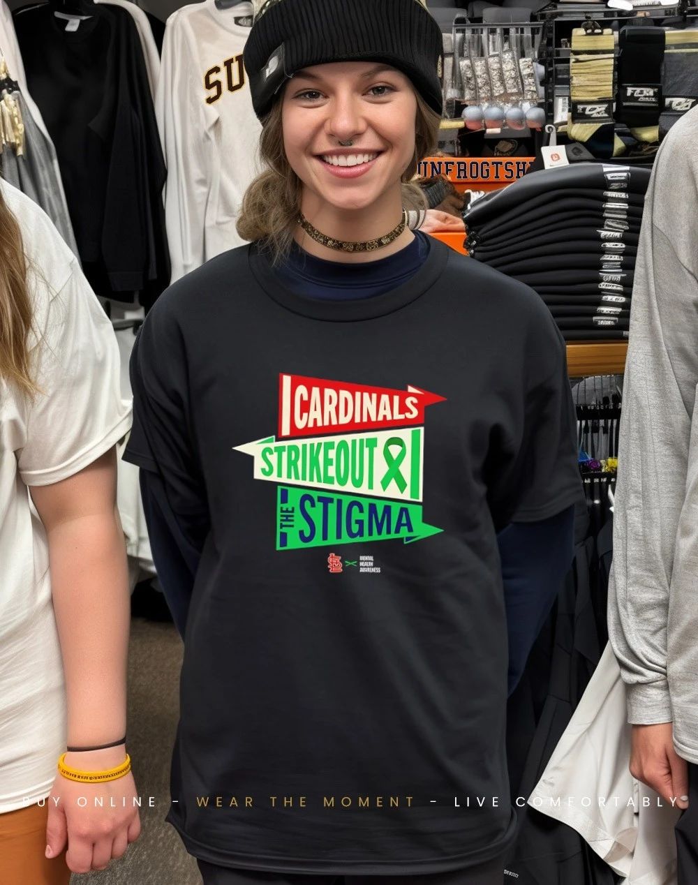 2026 Cardinals Strikeout The Stigma Shirt
