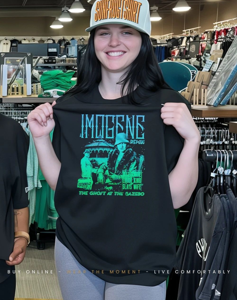The Ghost at the Gazebo Imogene Remus vintage shirt