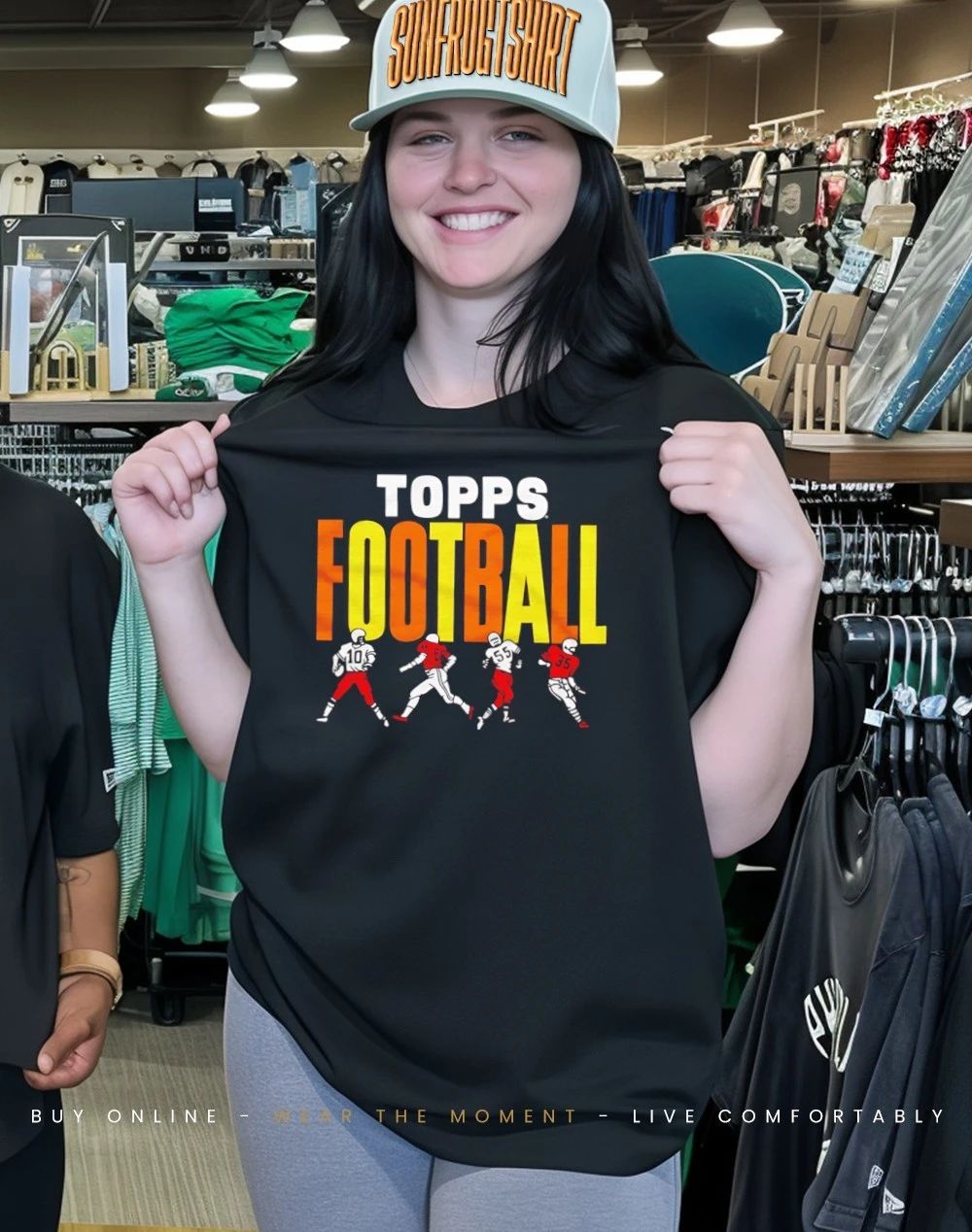 Topps Football Multicolor graphic shirt