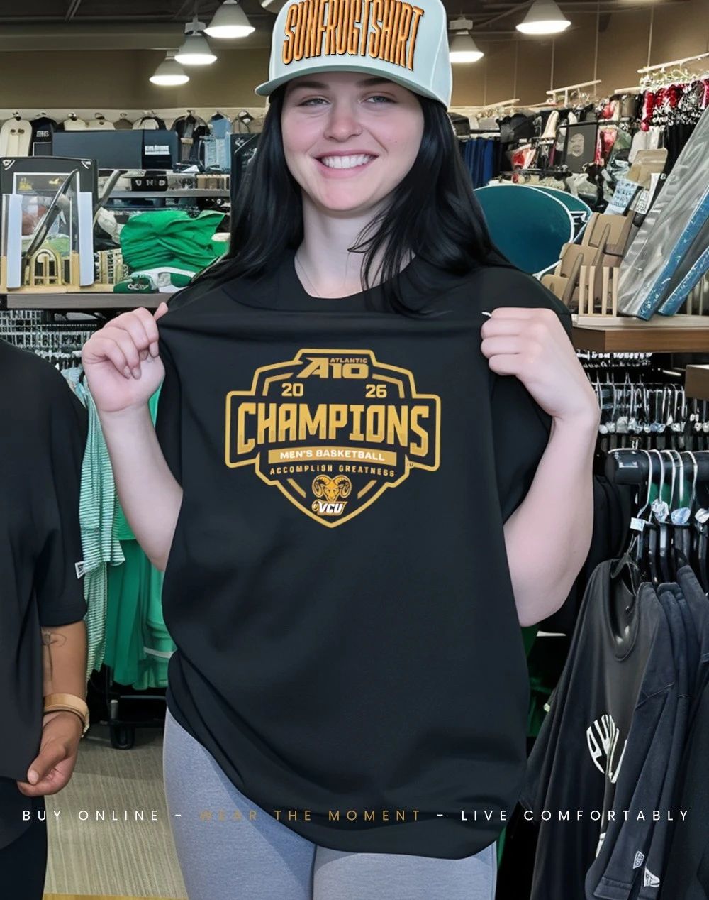 VCU Rams Basketball Atlantic 10 Champions 2026 shirt