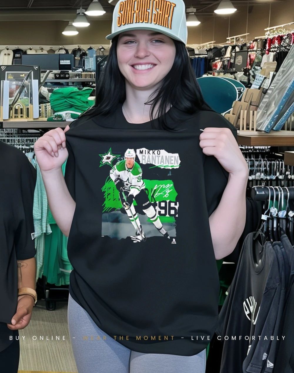 Dallas Stars Mikko Rantanen Fresh Ice signature shirt