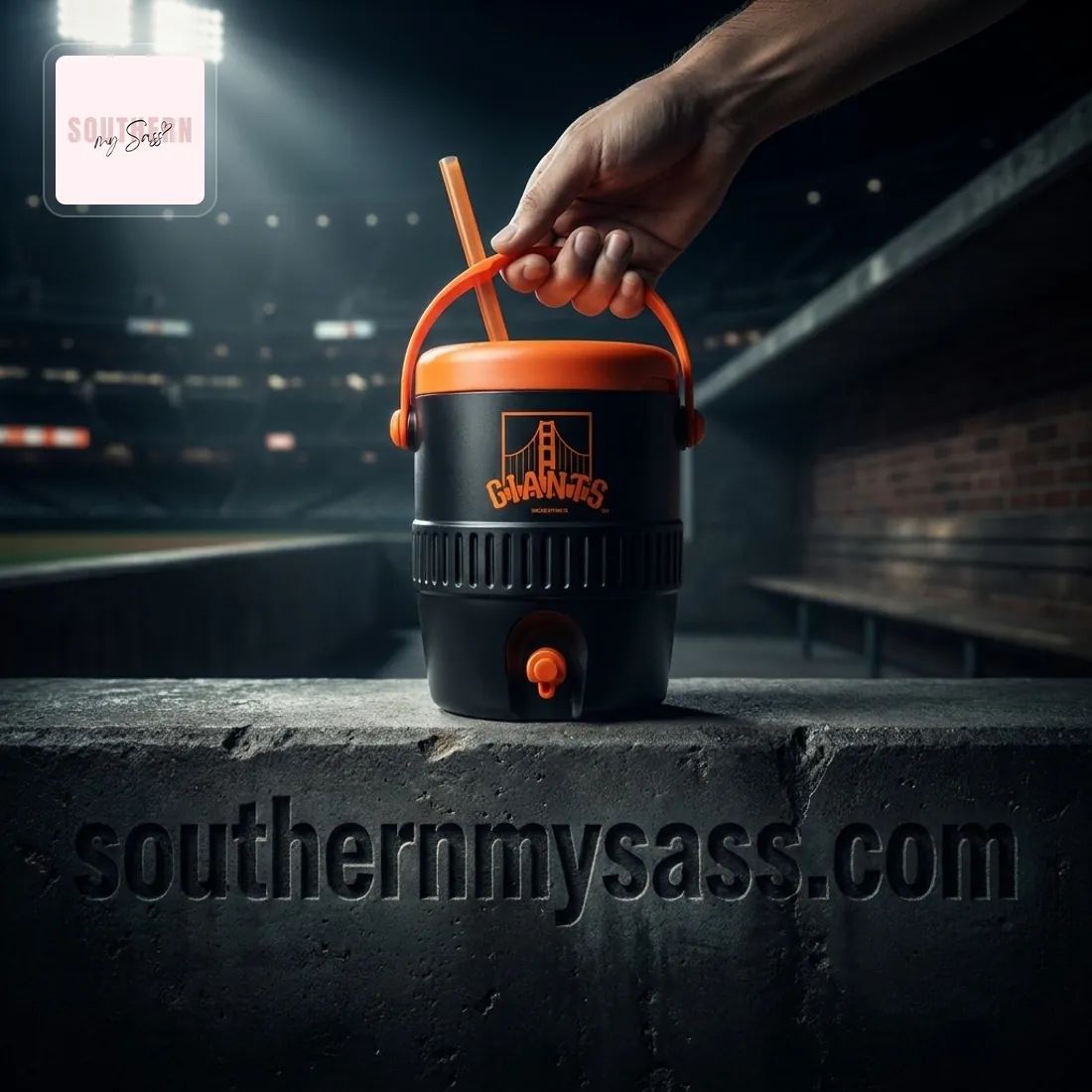 San Francisco Giants Official MLB Logo Insulated Cooler Cup