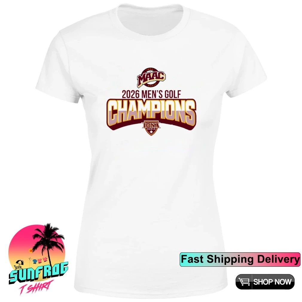 Iona Men’s Golf Champions 2026 classic shirt