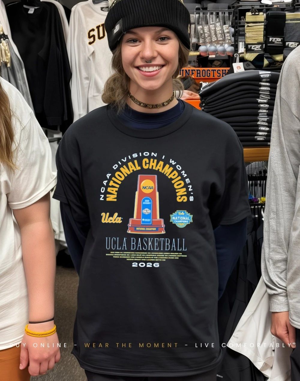 UCLA Women’s Basketball 2026 Women’s Basketball National Champions Legends shirt