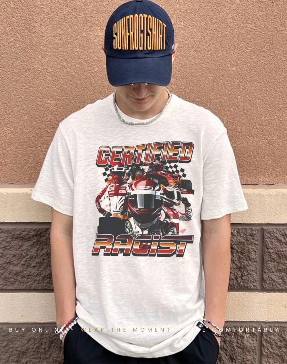 Certified racist racer shirt