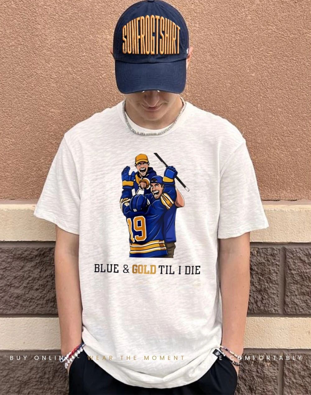 Buffalo Sabres Blue & Gold Til I Die Hockey shirt