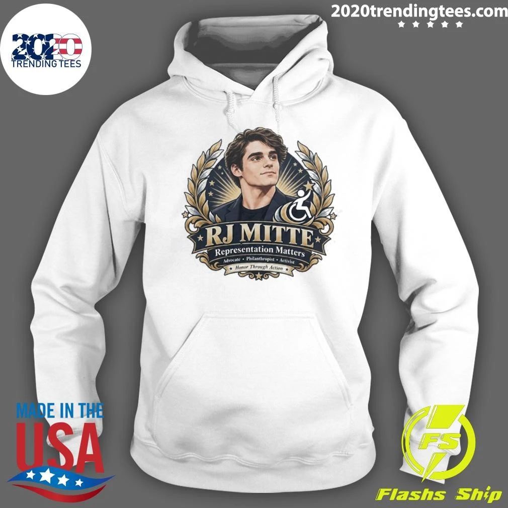 RJ Mitte Representation Matters Honor Through Action Shirt