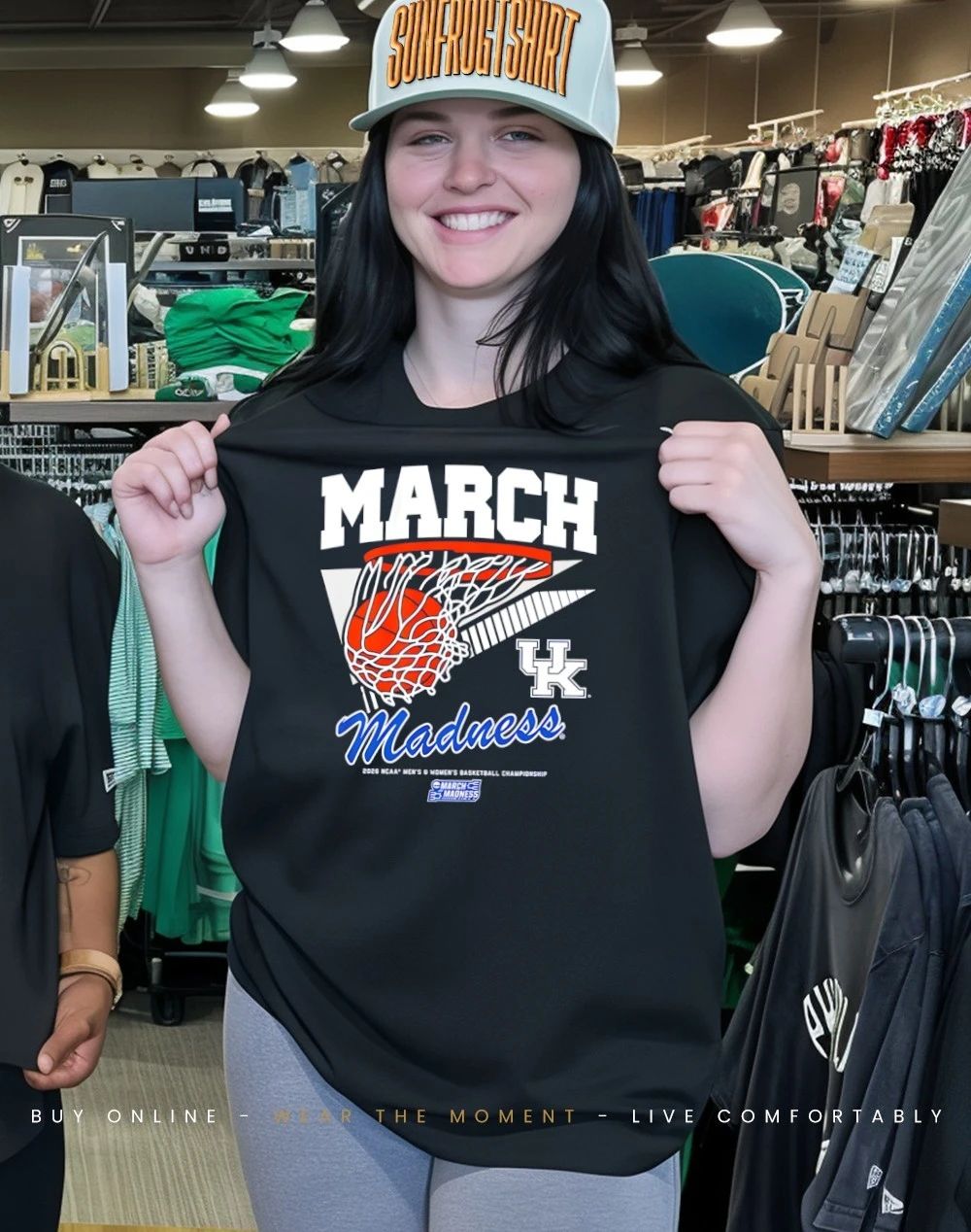Kentucky Wildcats MBB & WBB 2026 March Madness Retro Swish shirt